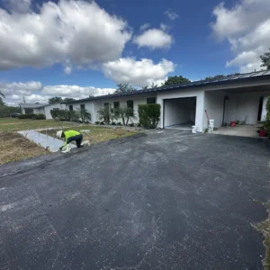 A final wide-angle shot capturing the refreshed and modern look of the renovated residence in Pinecrest, FL.