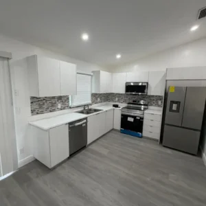 Final wide-angle shot capturing the success and quality of the residential structural renovation in Vero Beach, FL.
